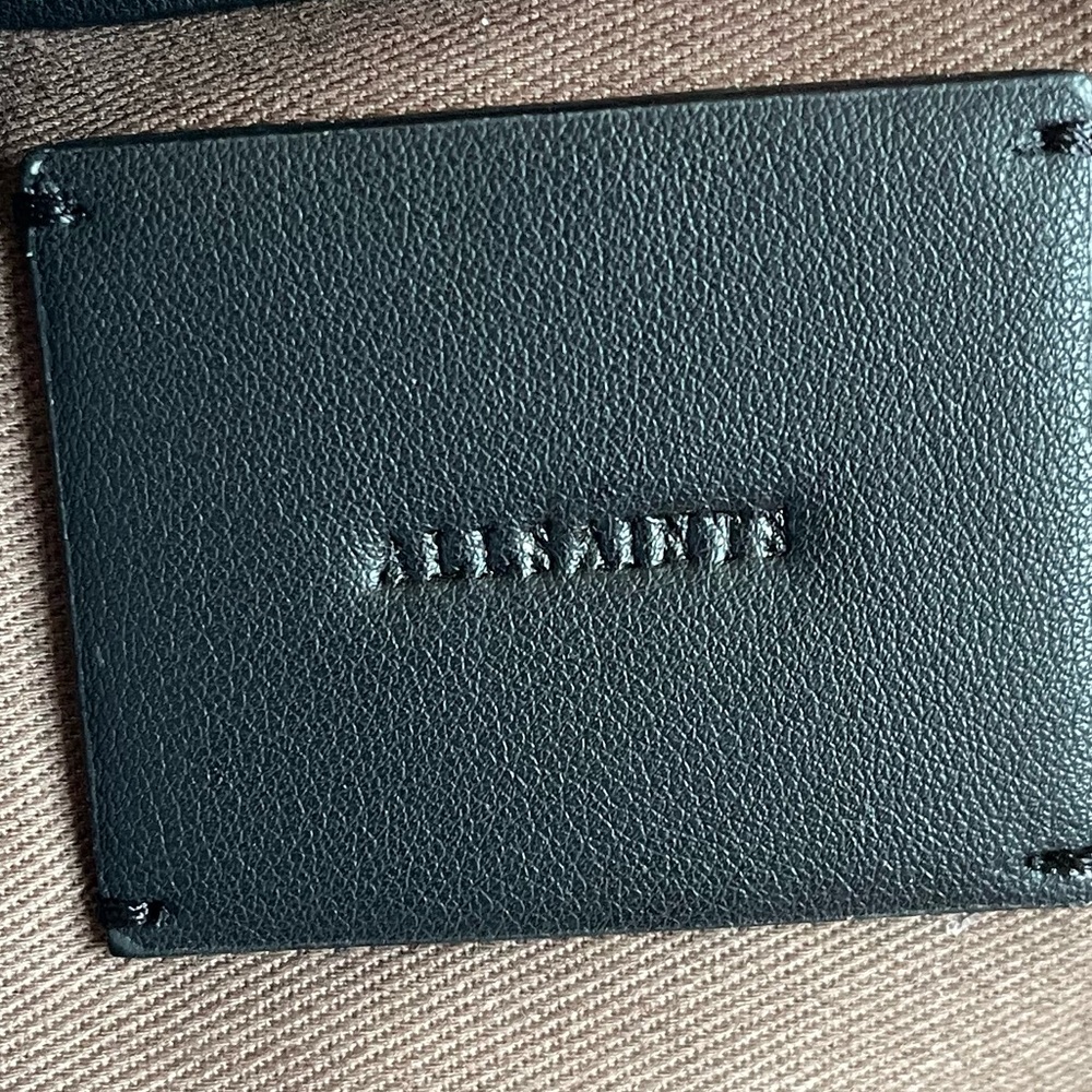 Half Moon Leather Crossbody Bag- eggplant colour. Used a handful of times.